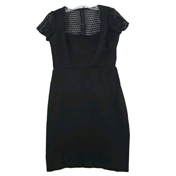 Roland Mouret Dress for Banana Republic Black Bodycon Dress Size 14 Unlined. - Picture 6 of 10